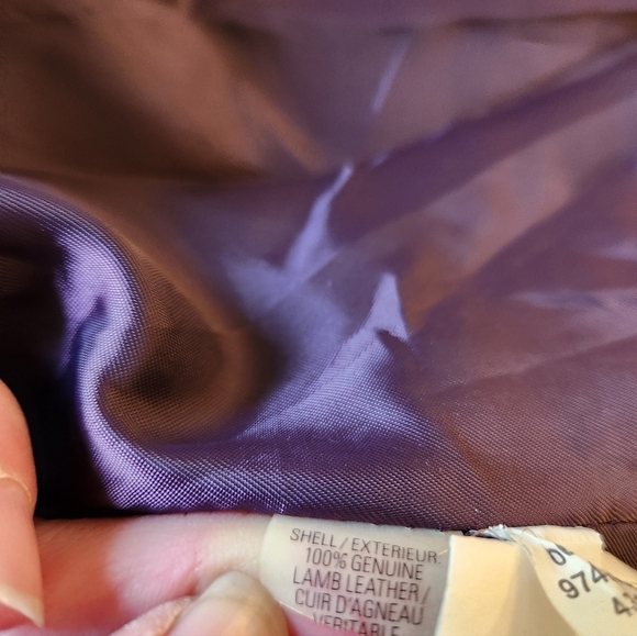 Elie Tahari Leather Jacket - Picture 8 of 12